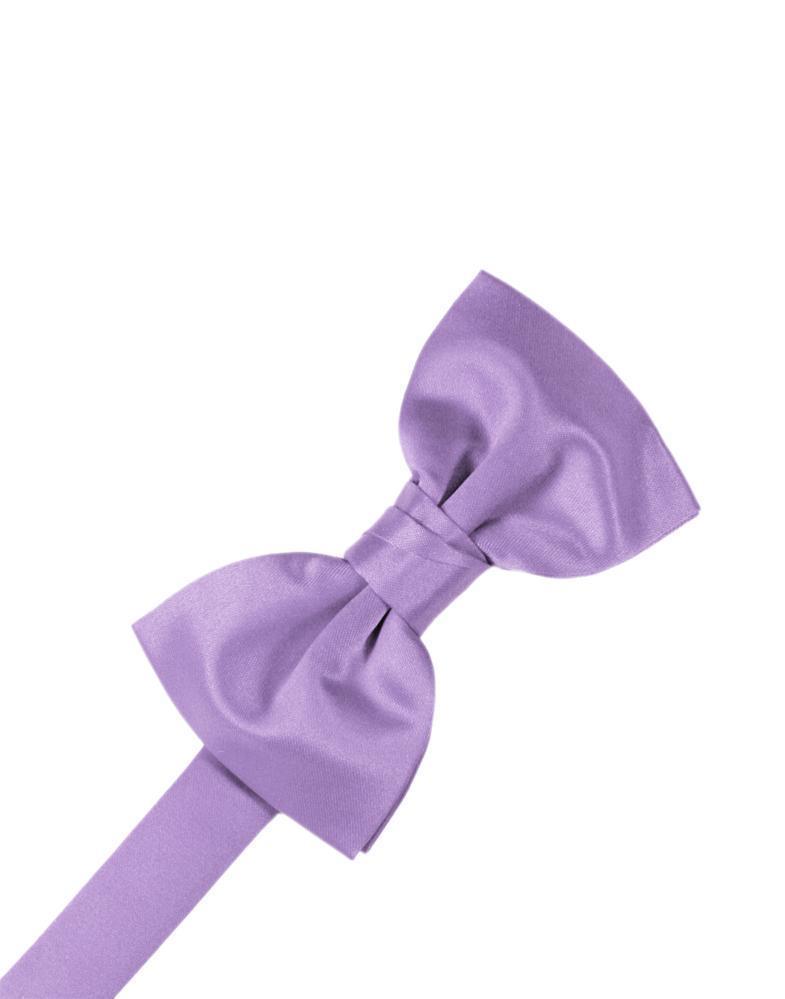 Luxury Satin Bow Tie - Wisteria - corbatin caballero