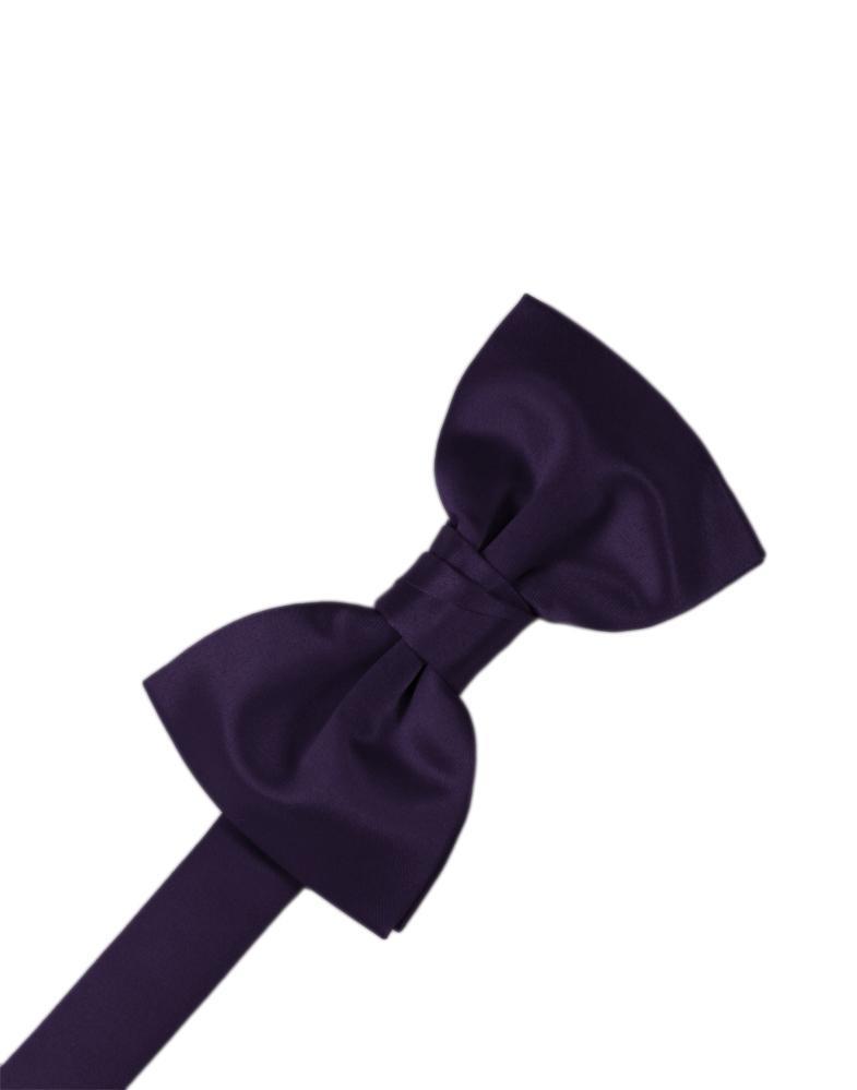 Luxury Satin Kids Bow Tie - Lapis - corbatin niño
