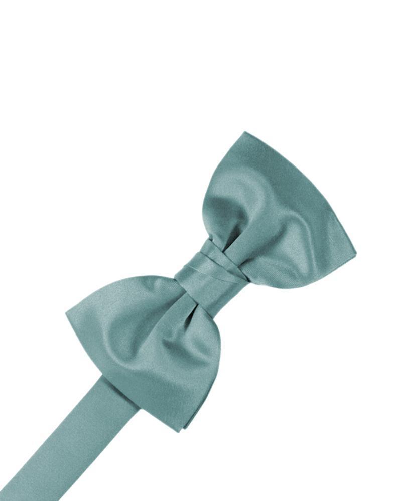 Luxury Satin Kids Bow Tie - Mist - corbatin niño