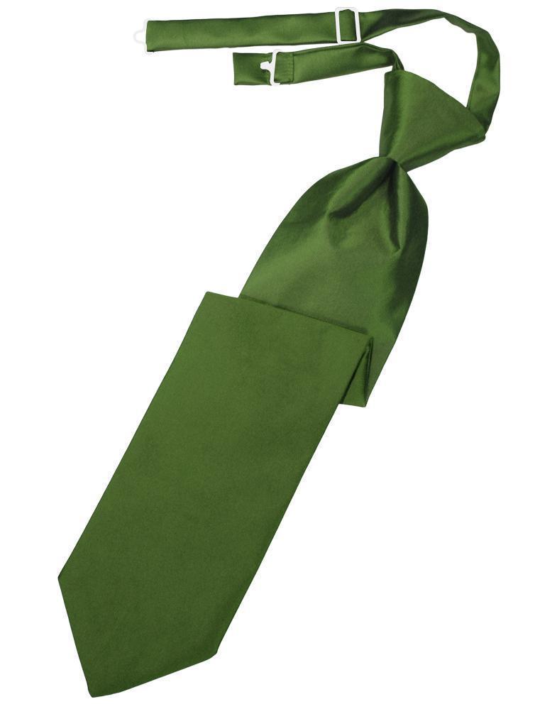 Luxury Satin Necktie Pre-Tied - Clover - corbata Caballero