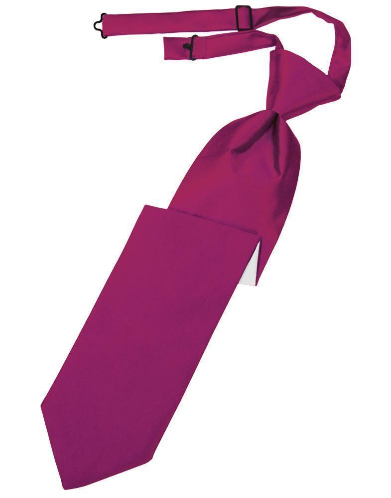 Luxury Satin Necktie Pre-Tied - Watermelon - corbata 
