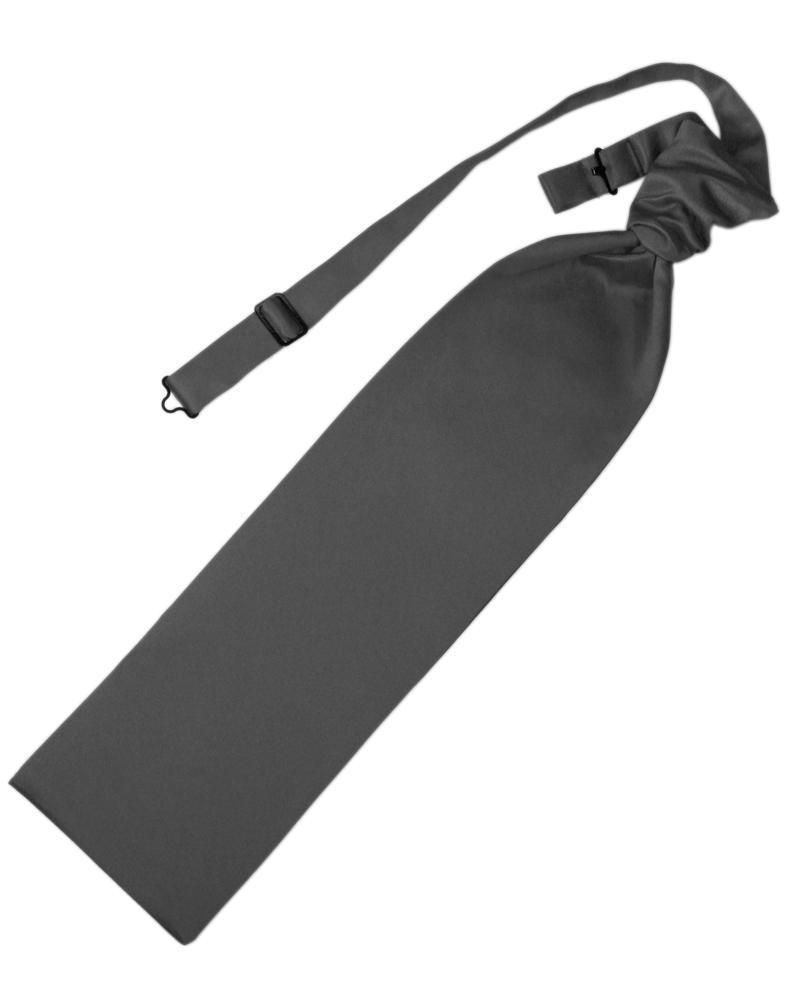 Luxury Satin Sharpei - Pewter - corbata Caballero
