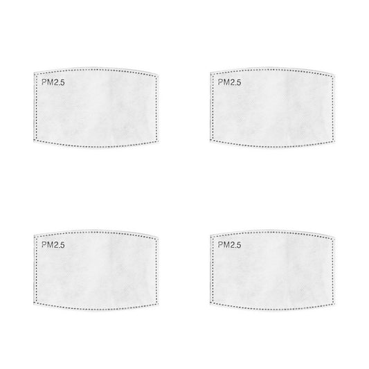 PM 2.5 Filter Inserts (Kids) - 4-Pack - Face Mask